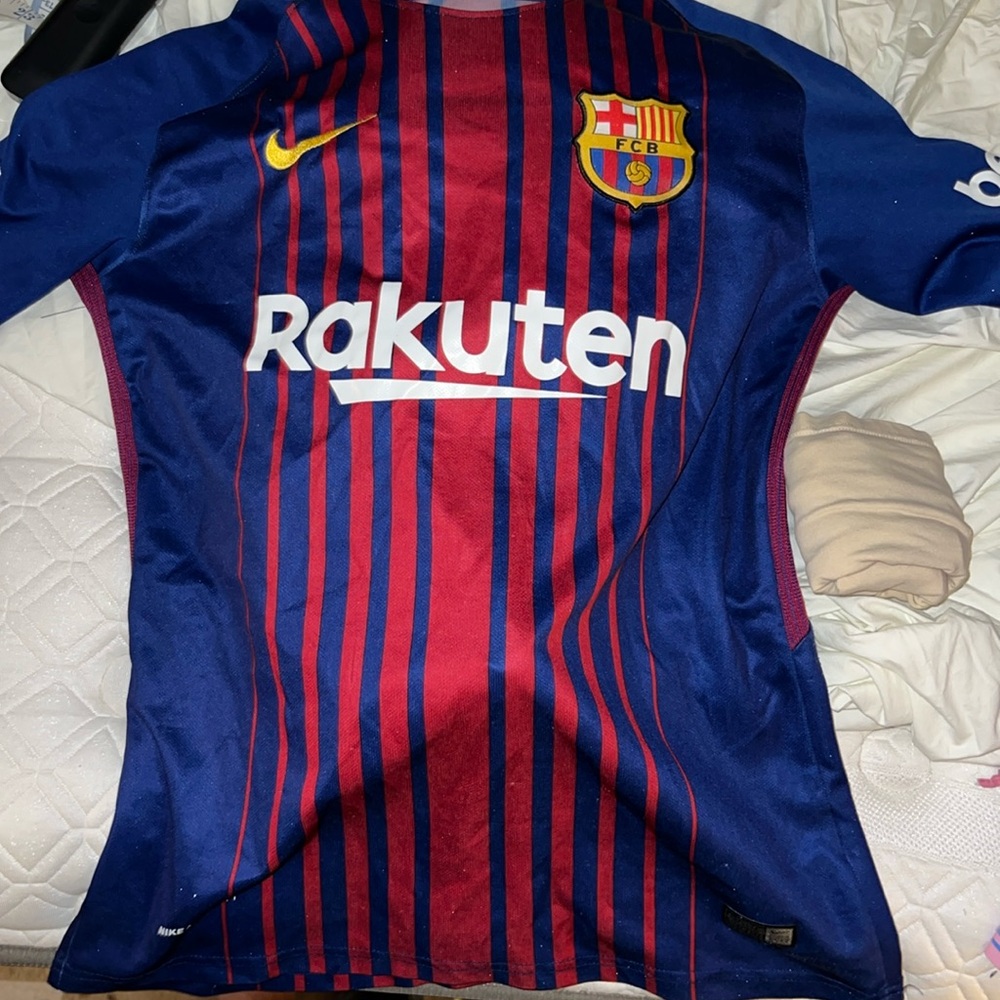 FCBarcelona Messi Football Club Team Shirt.